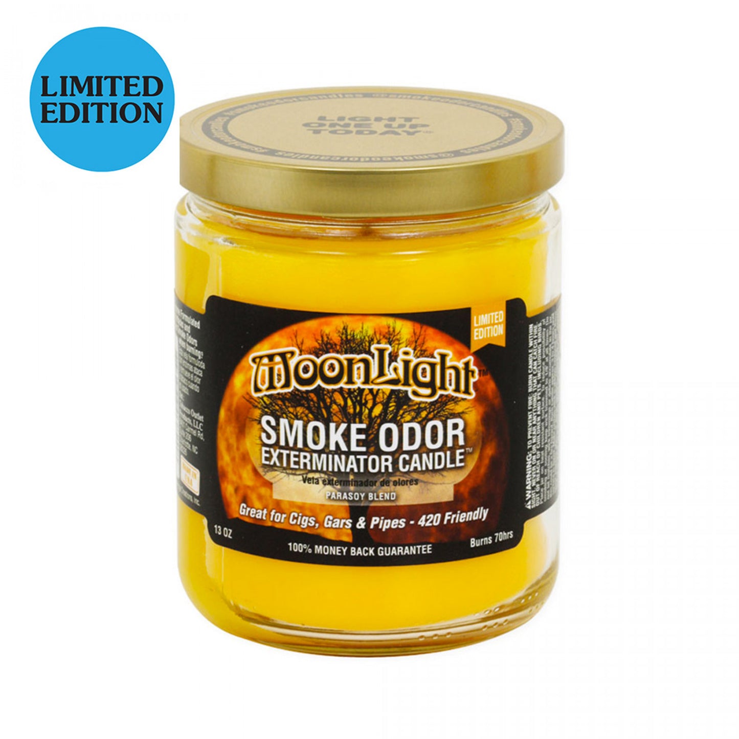 Smoke Odor 13oz Moonlight Candle (Limited Edition)