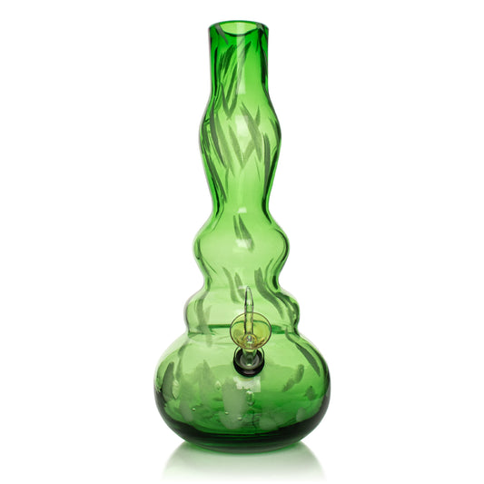 13" Tall Retro Glass Glow-In-The-Dark Worf Tube