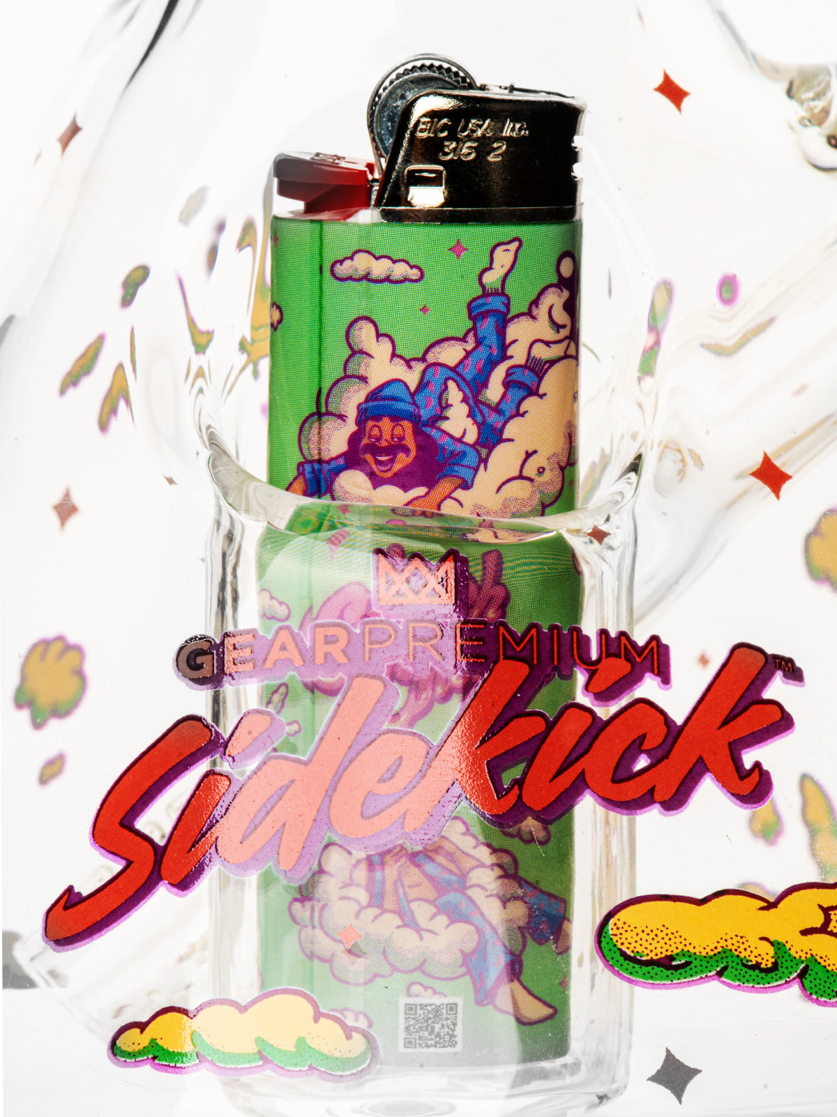 GEAR Premium® x Cheech & Chong® ‘My Homies’ Sidekick Water Pipe