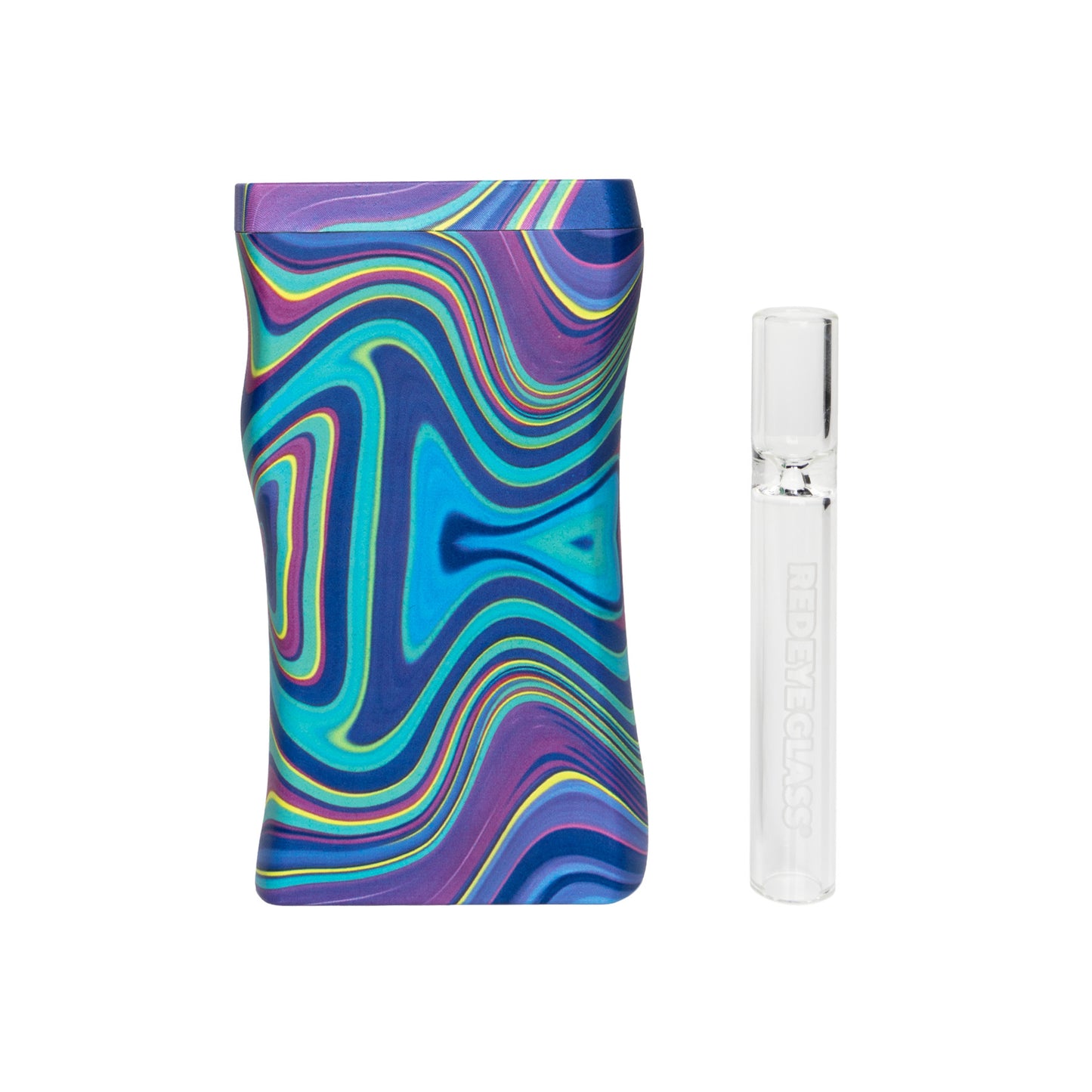 RED EYE GLASS® Purple Swirl Dugout