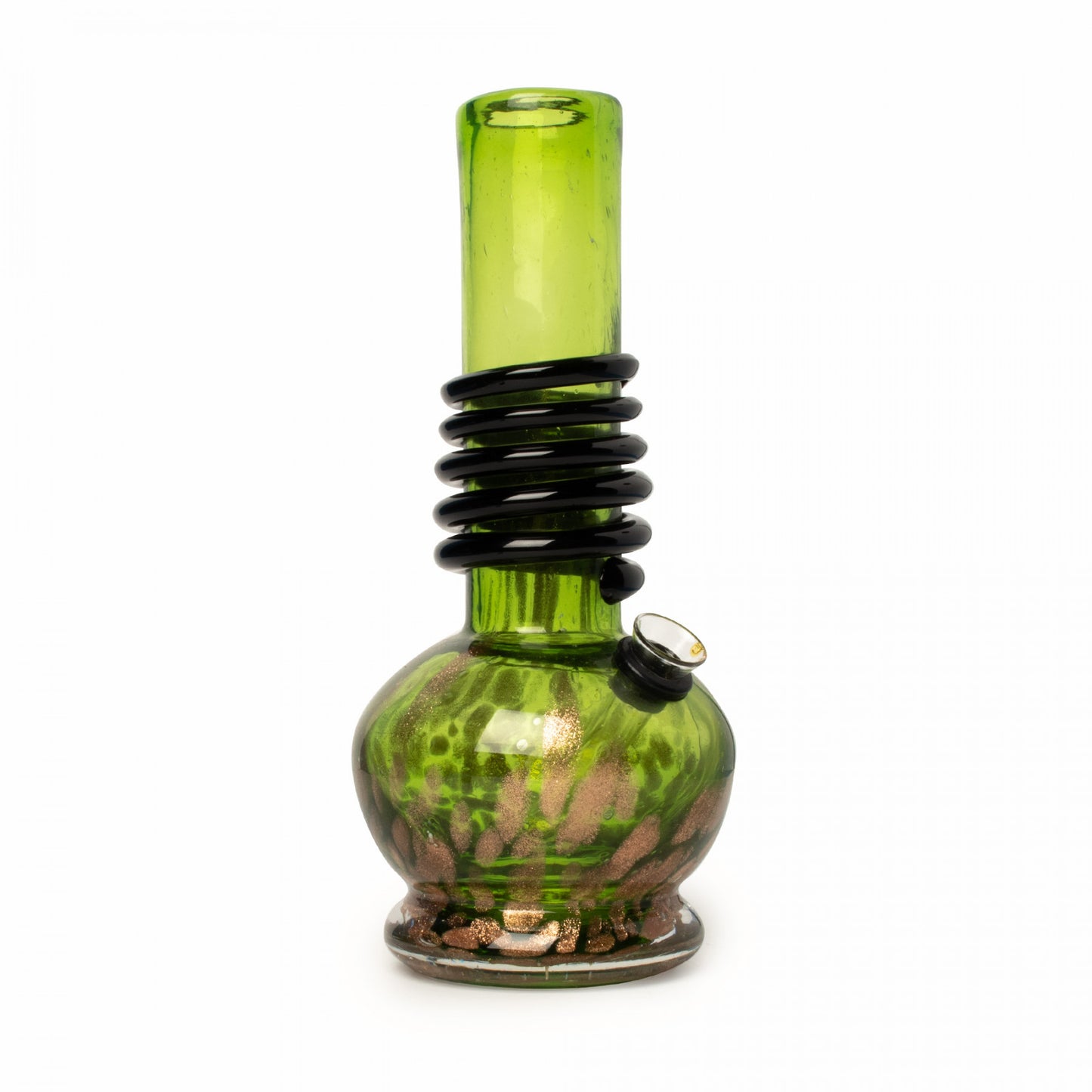 10 Inch Tall Retro Glass Classic Tube W/Wrap