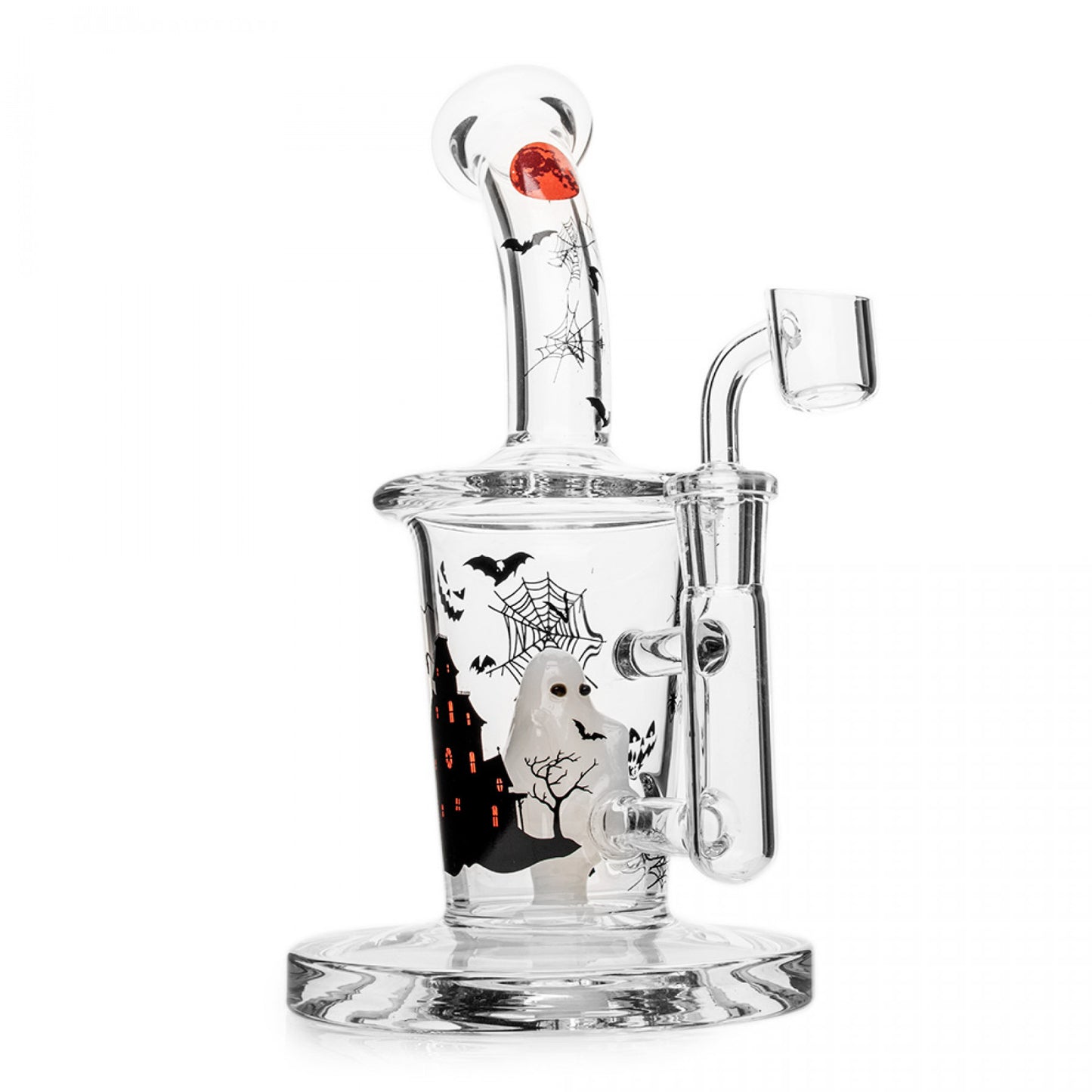 Red Eye Glass® 8" Ghost Concentrate Rig