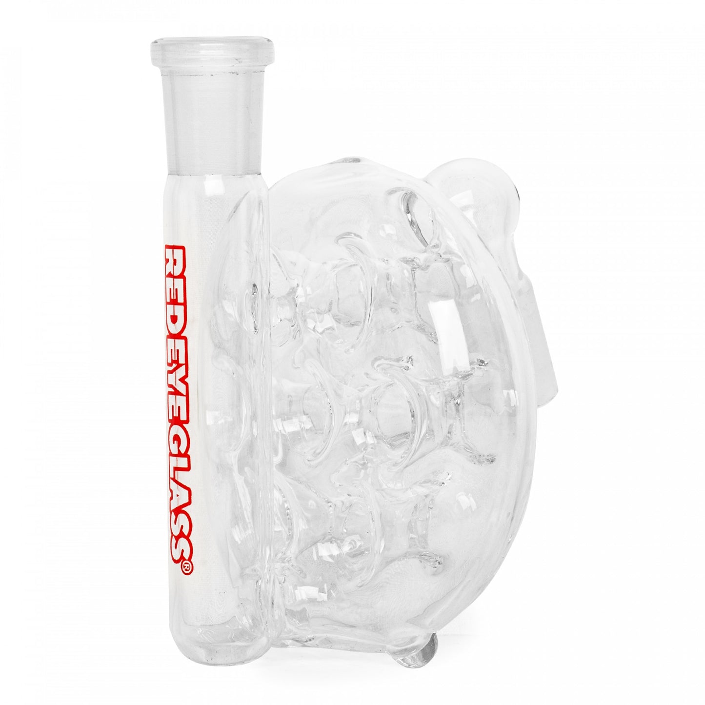 Red Eye Glass 14mm 45 Degree Ash Catcher W/ Swiss Perc
