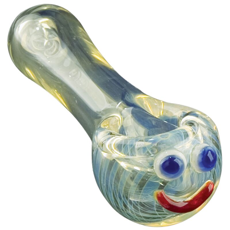 Red Eye Glass Econo Swirl Hand Pipe