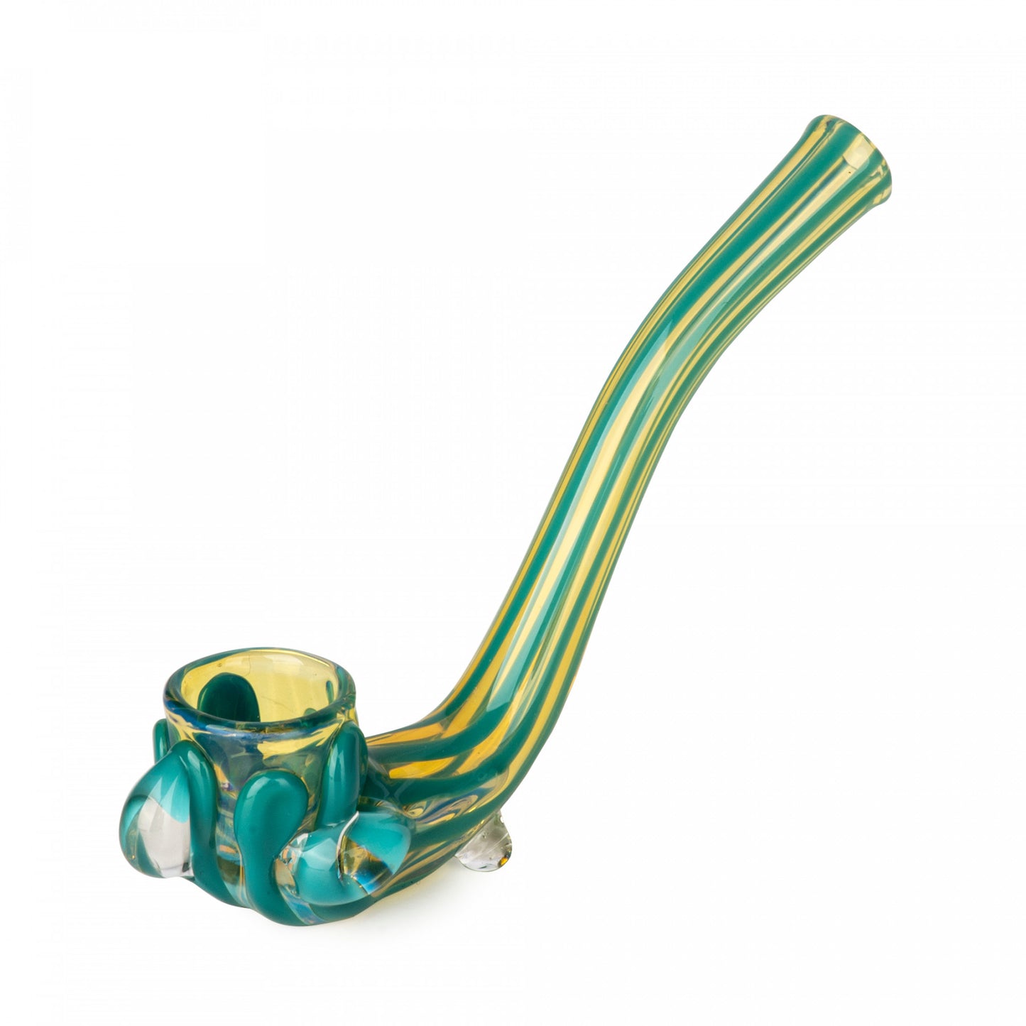 Red Eye Glass 4" Sherlock Claw Hash Pipe