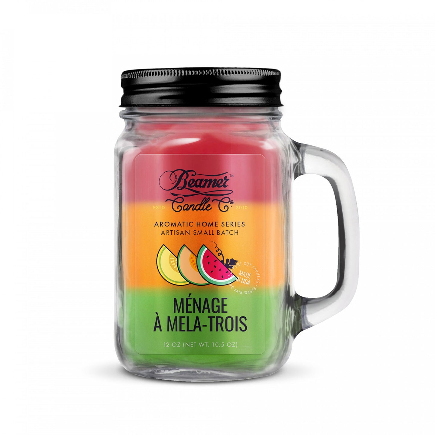 Beamer Candle Melon- Ménage à Mela-Trois