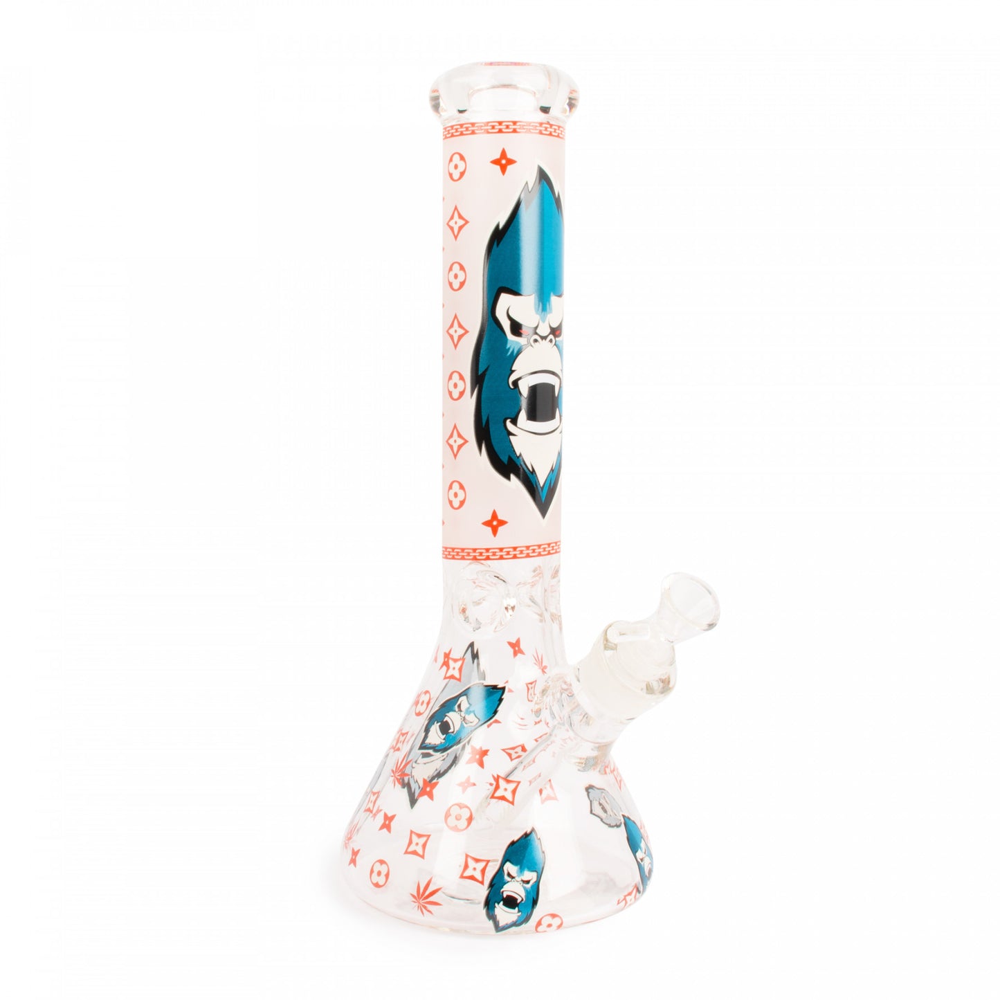 12" Glow Ape Bong