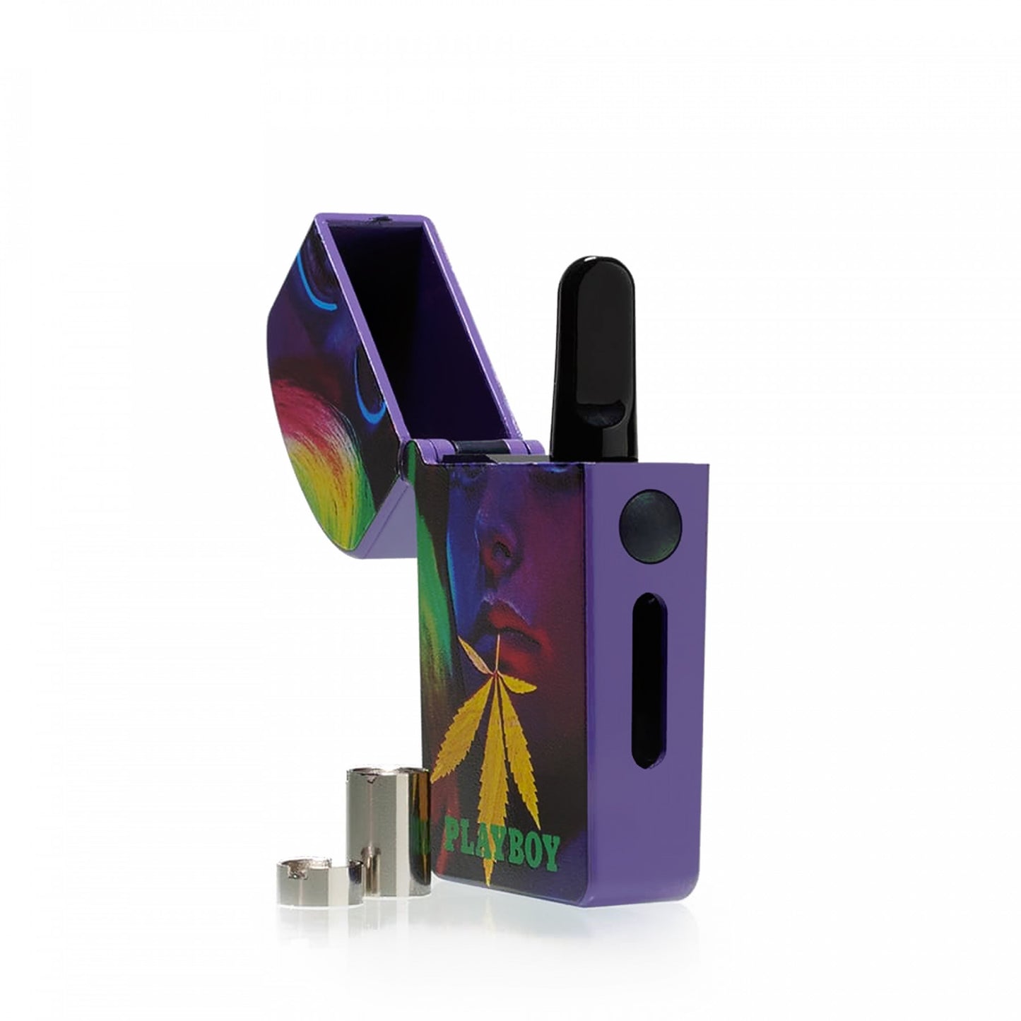 Playboy X Verb Vaporizer for 510 Cartridges. Girl with Gold Leaf Battery.
