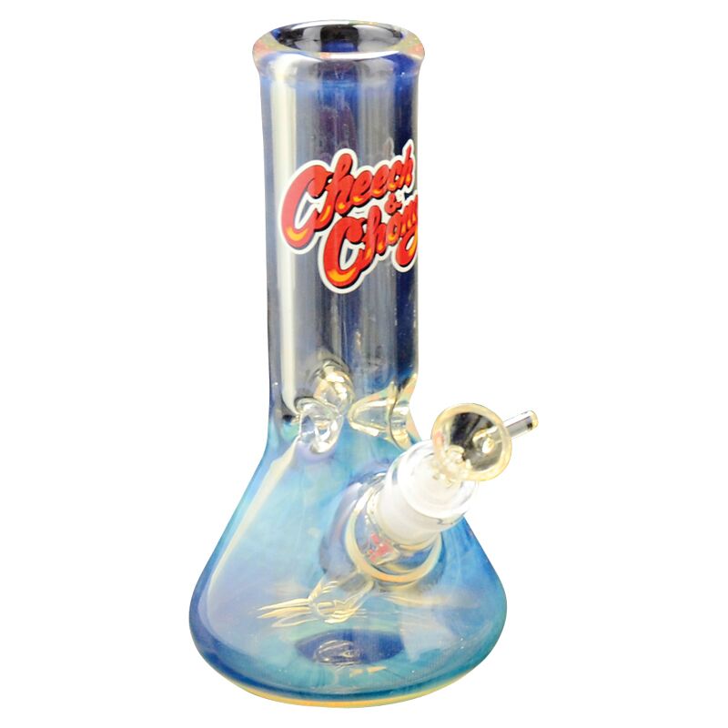 Cheech & Chong™ Glass 9" 7mm Thick Herbie Beaker Tank Tube