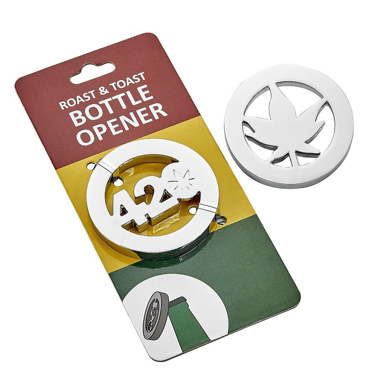 Roast & Toast 420 - Leaf Design Bottle Opener