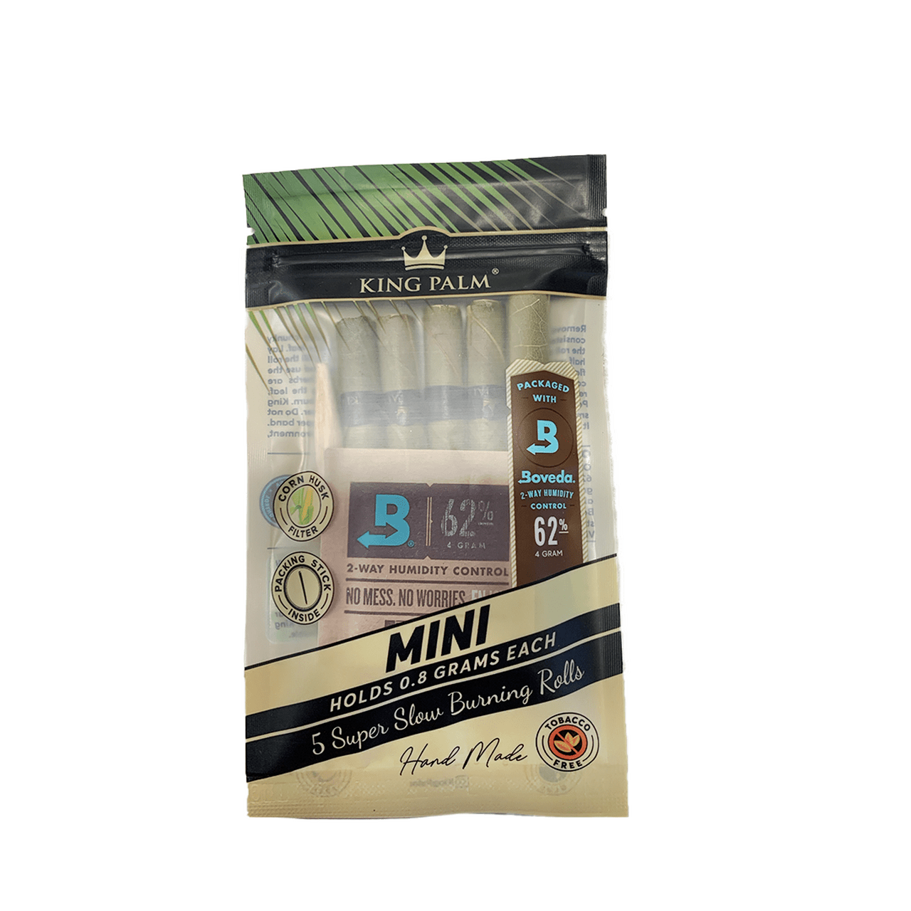 5 pack of King Palm Mini's in packaging