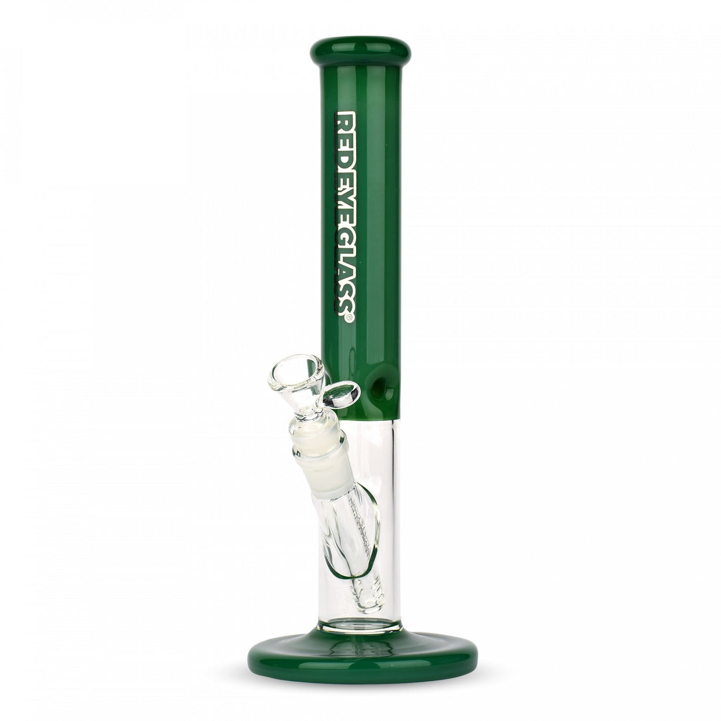 Red Eye Glass 11.5” Tall Frontside Bong
