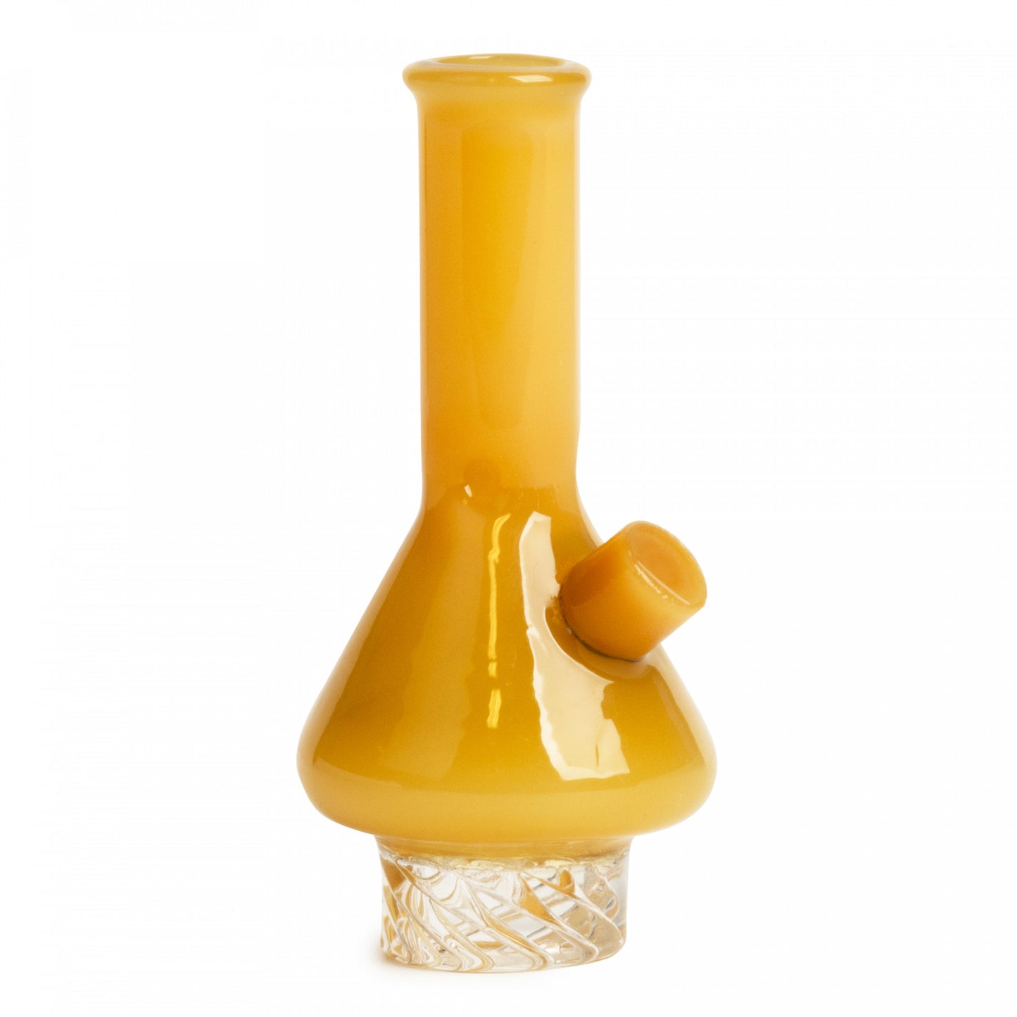 Mini Yellow Beaker Glass Carb Cap