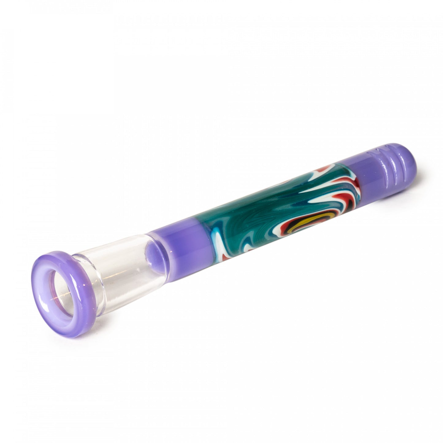 RED EYE GLASS® 130mm Wig-Wag Diffuser Downstem