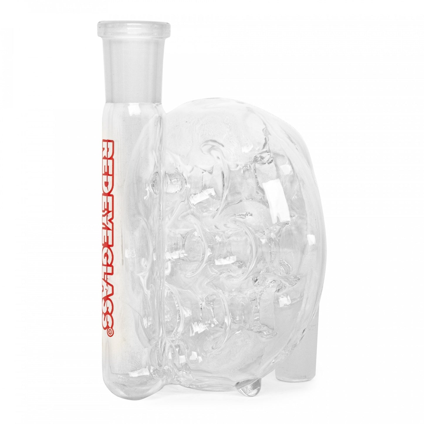 Red Eye Glass 14mm 90 Degree Ash Catcher W/ Swiss Perc