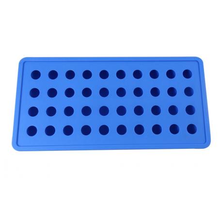Dope Molds Silicone Gummy Mold - 40 Cavity Ice Ball Mold-BLUE