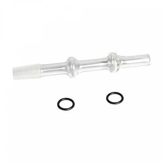 Extreme Q Frosted Glass Balloon Attachment with 2 Black O-Rings