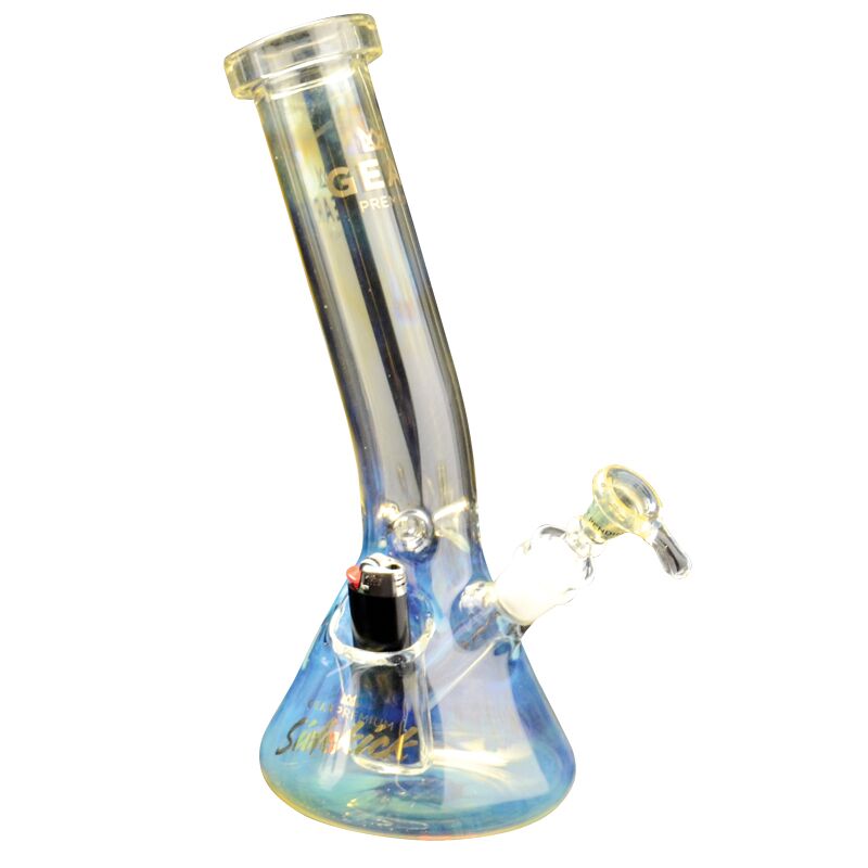 GEAR Premium Sidekick 12" Tall Laid Back Beaker Tube with Built-In Lighter Holster