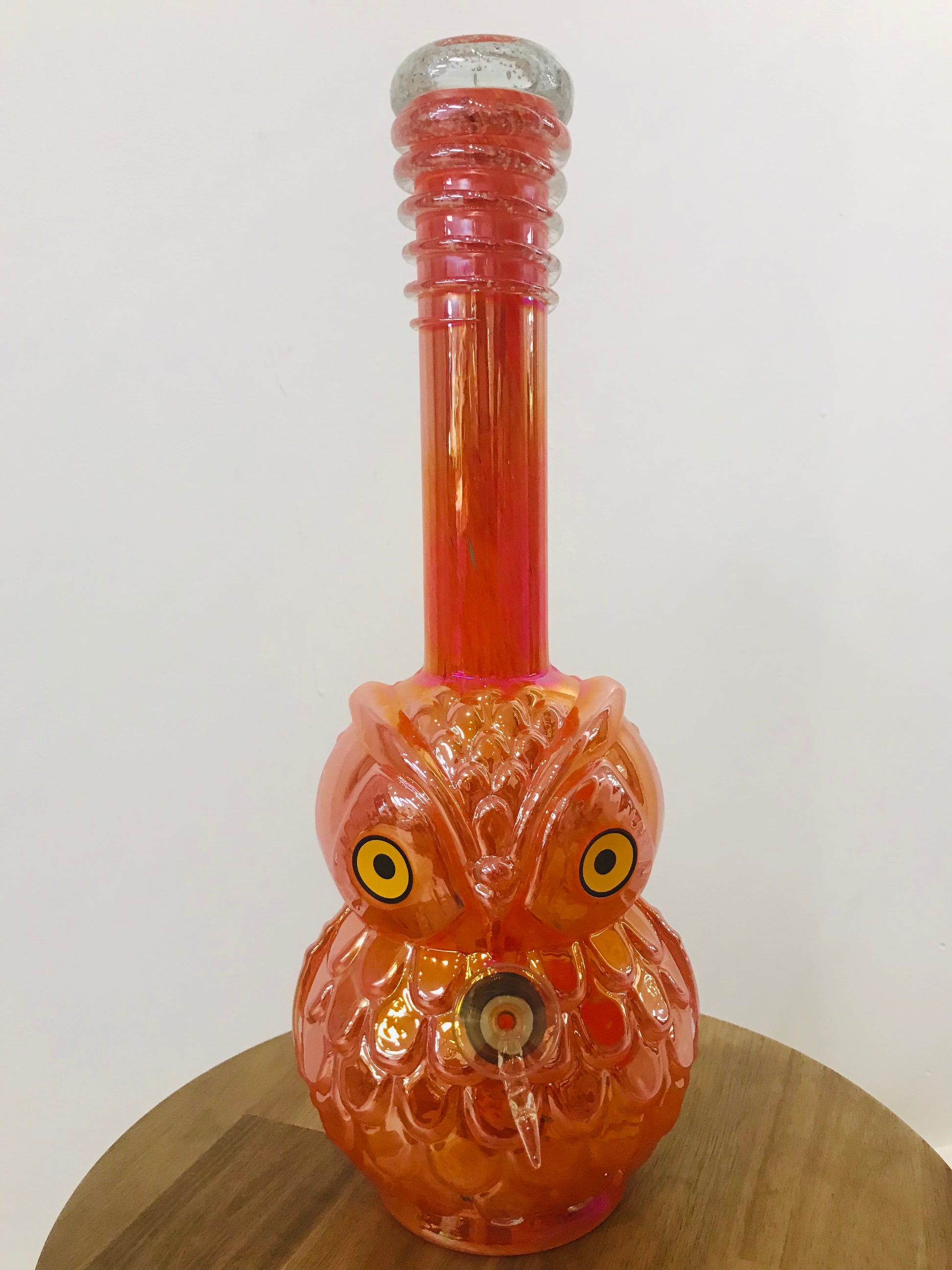 orange glow in the dark owl bong canada
