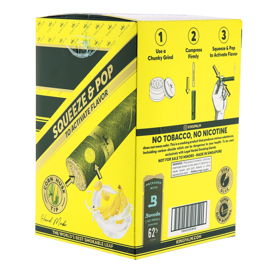 King Palm Slim Banana Cream 2 Pk