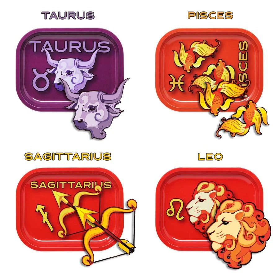 Zodiac Rolling Trays