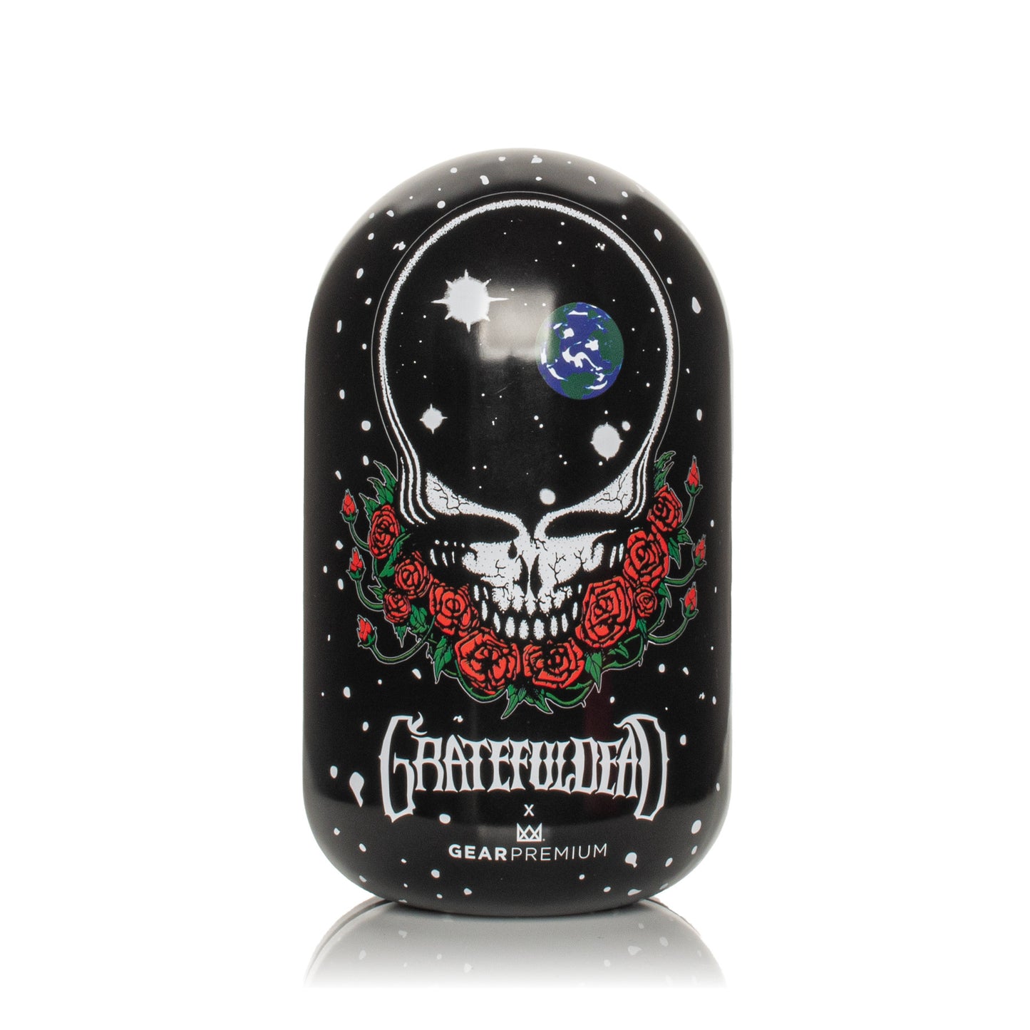 GEAR Premium® Grateful Dead 4.5" Space Your Face Hand Pipe in Collectible Tin