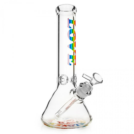 Red Eye Glass® 12" 7mm Thick Rainbow Love is Love  Bong
