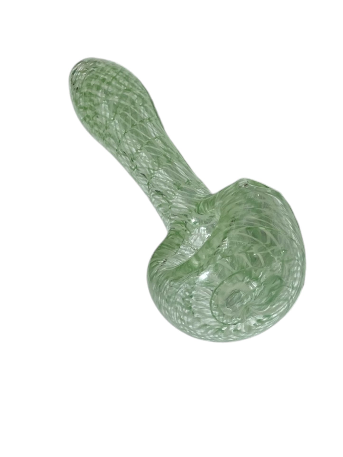 Shine 4" Green & White Pipe