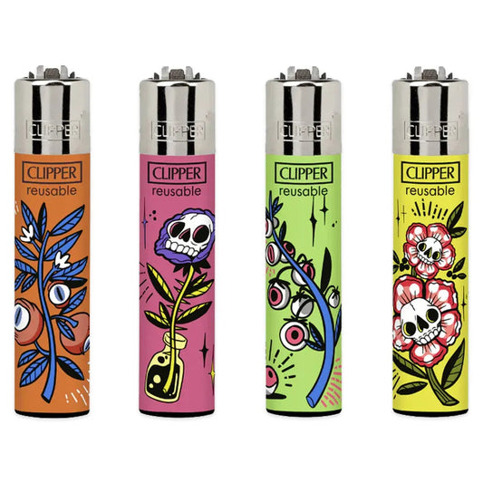 Clipper Strange Flowers Lighter