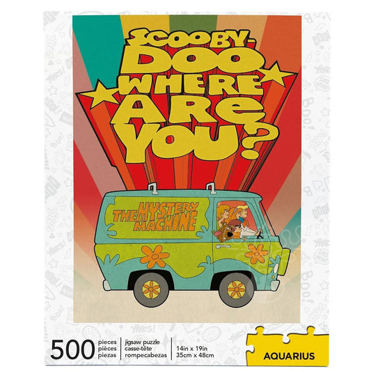 Aquarius Scooby Doo Mystery Machine Puzzle
