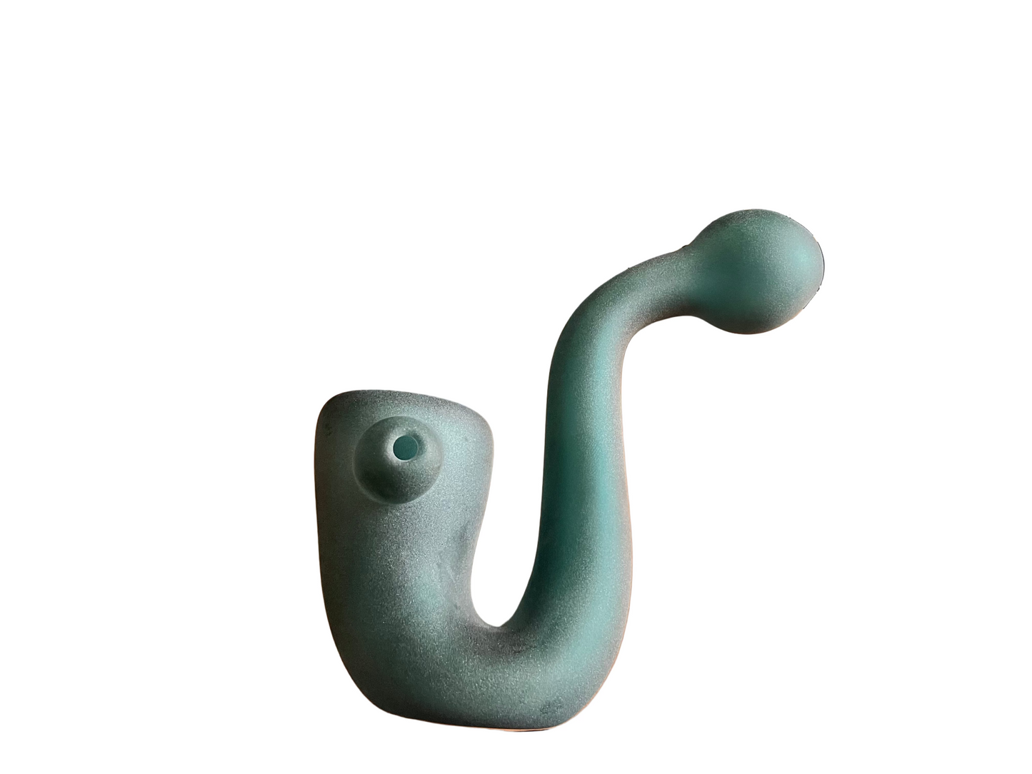 Red Eye Glass Sandblasted Sherlock Pipe