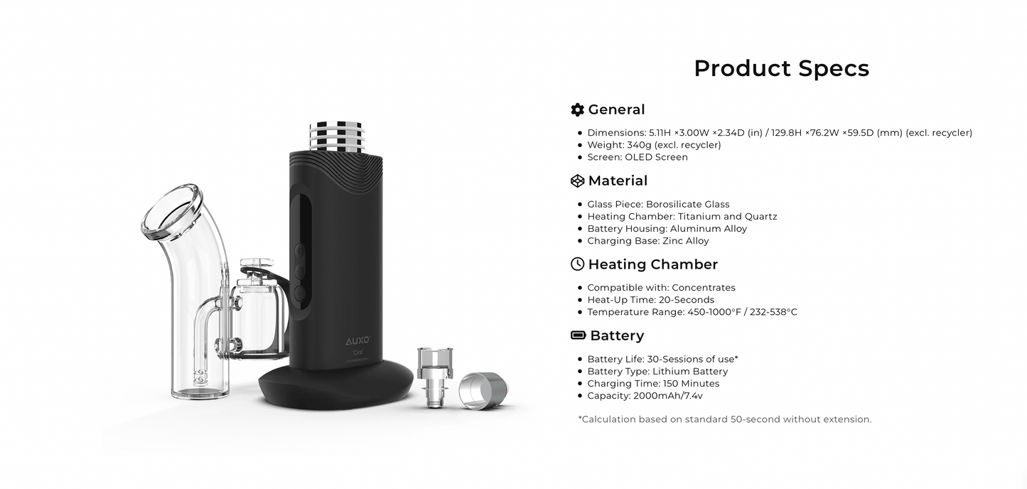 AUXO Cira (By CCell) Concentrate Vaporizer Canada