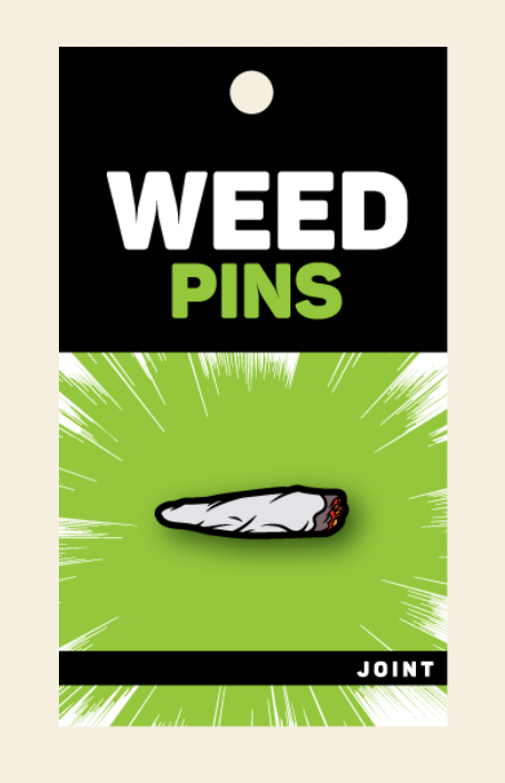 Wood Rock Weed Pins