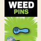 Wood Rock Weed Pins