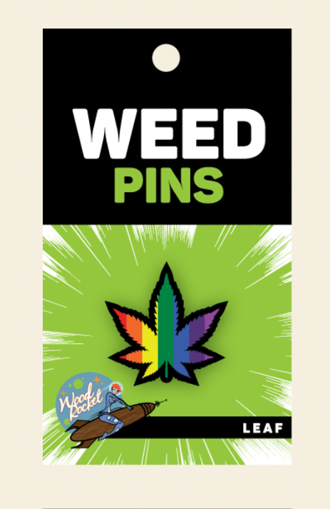 Wood Rock Weed Pins