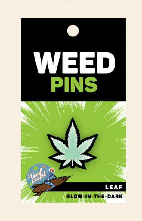 Wood Rock Weed Pins