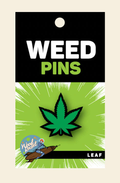 Wood Rock Weed Pins