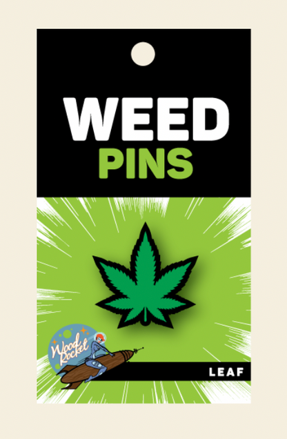 Wood Rock Weed Pins