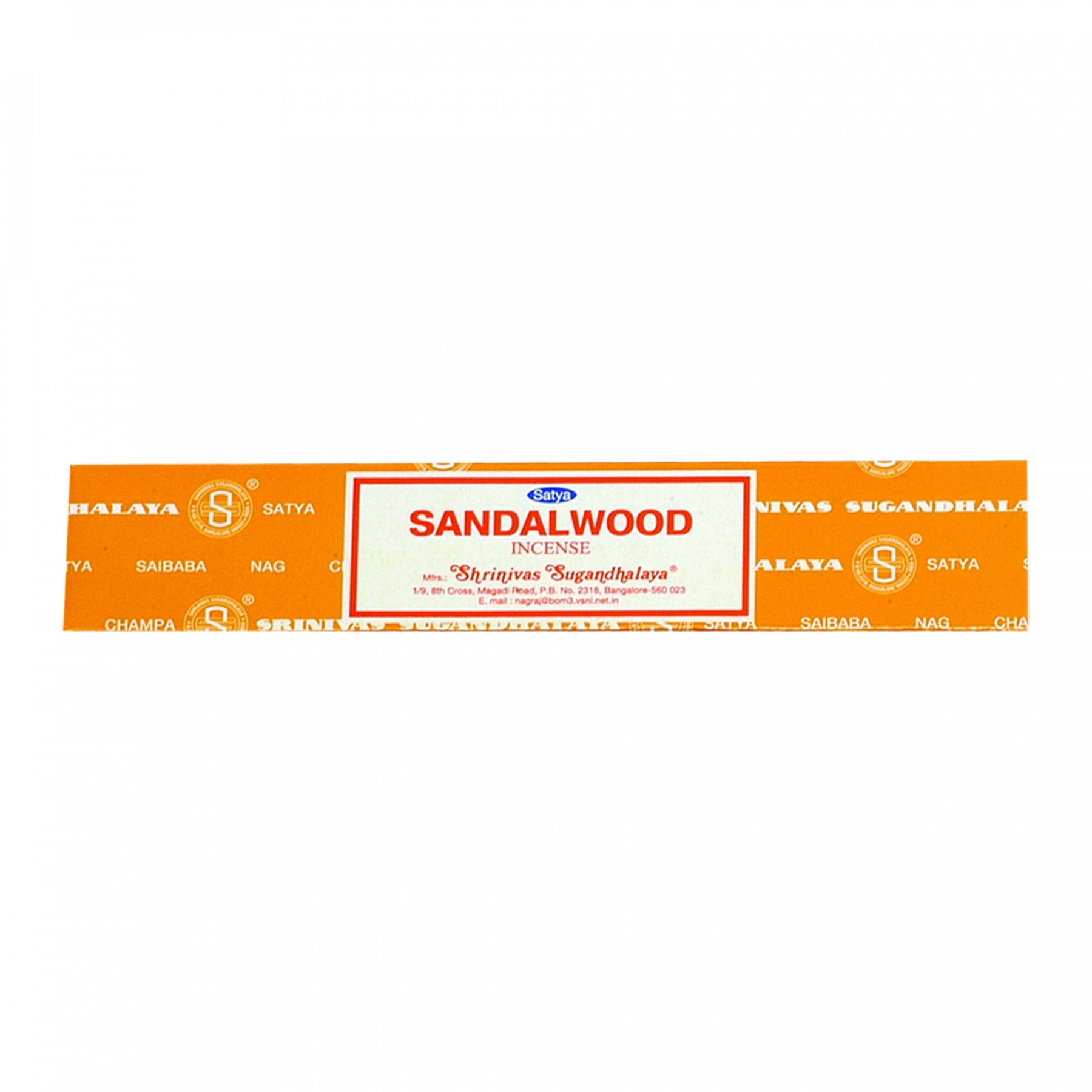 Satya Sandalwood Incense at Head Shop One Love Hemp At 1449 Kingsway, Vancouver, B.C.,, Canada