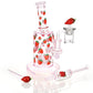 Pulsar Strawberry Glow In The Dark Dab Rig Kit - 8"