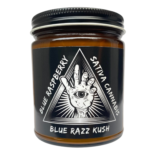 Unlikely Citizen Candle-Blue Razz Kush