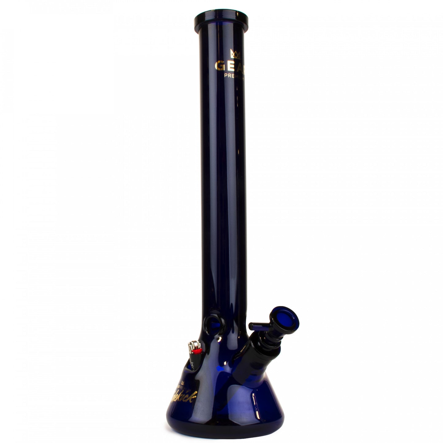 GEAR 18" Tall 7MM Sidekick Beaker Bong with Free Lighter, T-shirt and Keychain.  Headshop Vancouver Canada