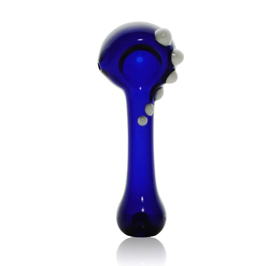 Red Eye Glass 4" Commodore Hand Pipe