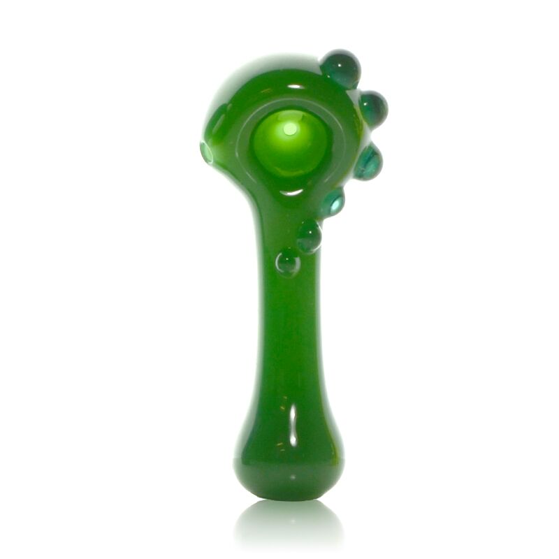 Red Eye Glass 4" Commodore Hand Pipe