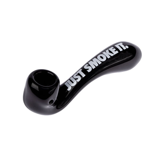 Red Eye Glass® "Just Smoke It" Sherlock Hand Pipe