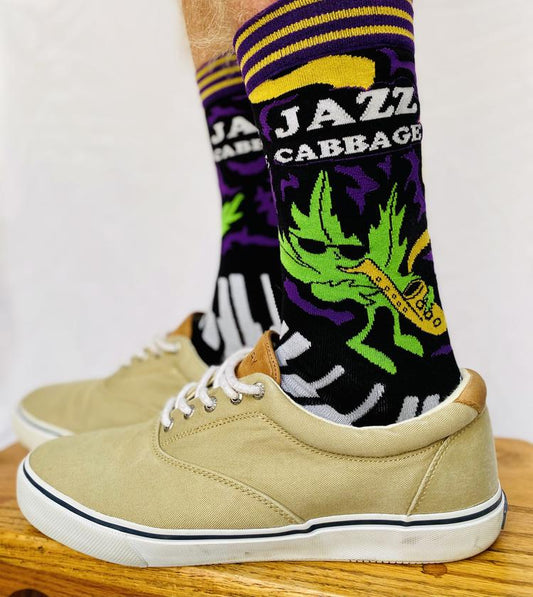 Jazz Cabbage Men's Socks