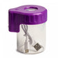 Purple Cookies Light Up Glass Storage Jar with Magnifying Viewing Top. Vancouver, Canada