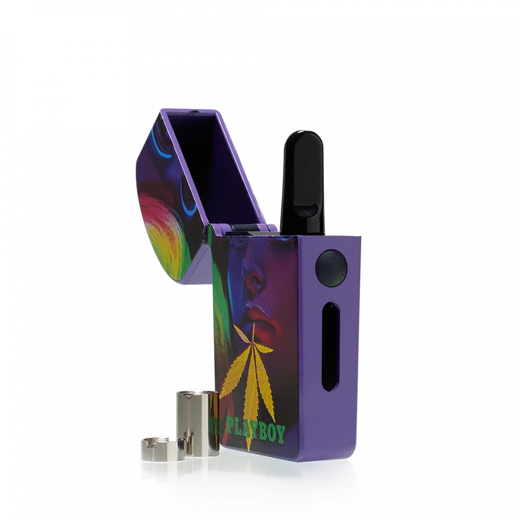 Playboy X Verb Vaporizer for 510 Cartridges.  Girl with Gold Leaf Battery.