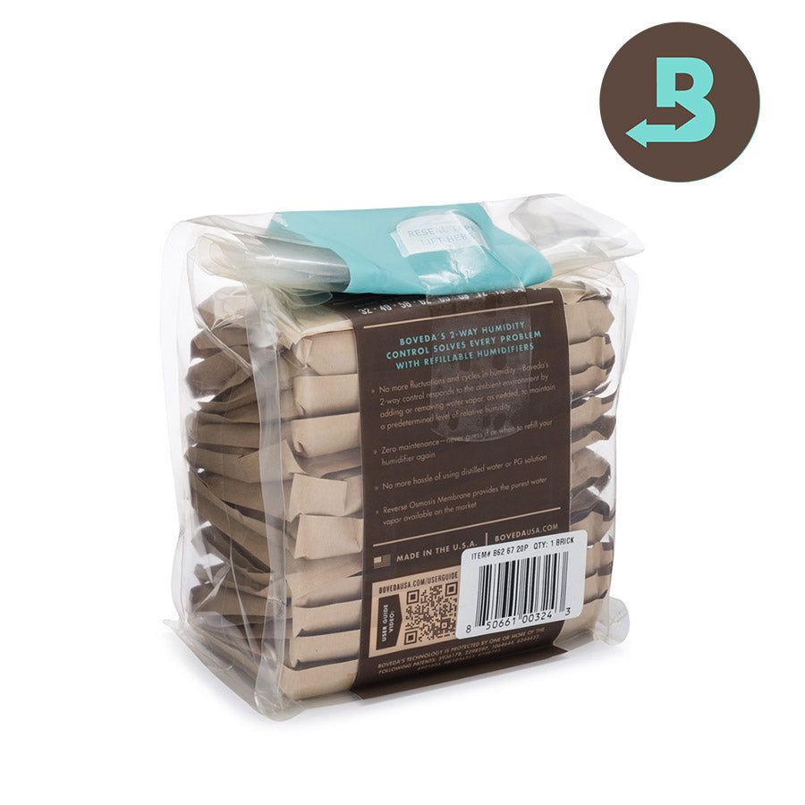 Boveda 60G Humidity Control Pack-20 Pack