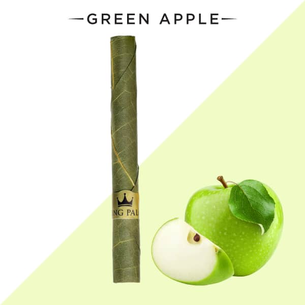 King Palm Mini Single Roll-Green Apple